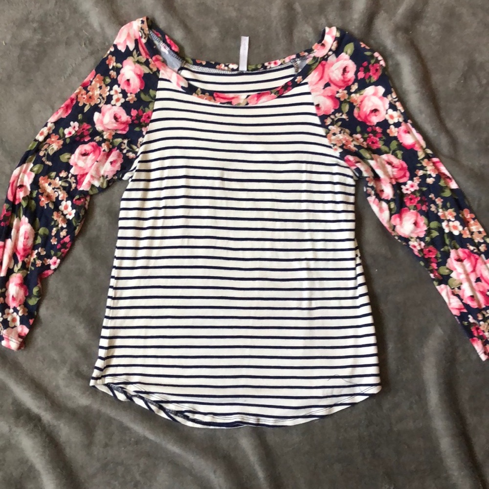 3/4 sleeve tee
